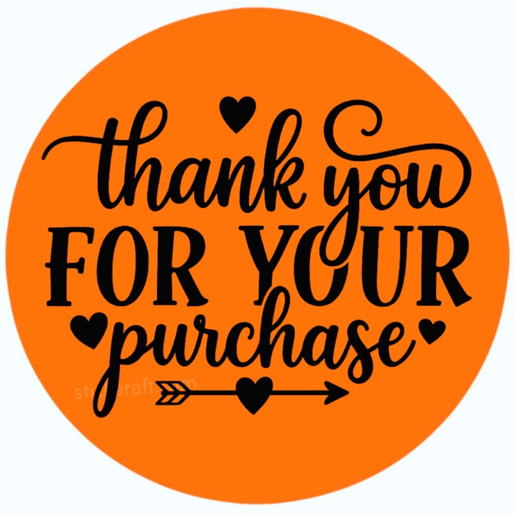 Thank You for Your Purchase Stickers – 2" for Poshmark & Small Business – 100 PC - Picture 11 of 16